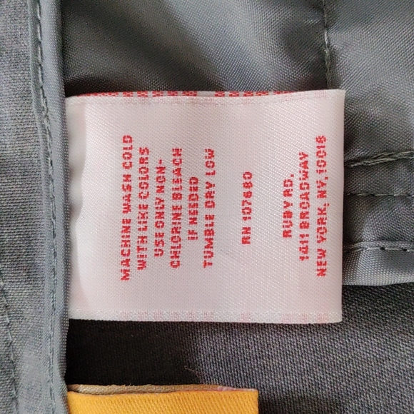 01148 Ruby Rd. light gray dress slacks 12 EUC - Picture 9 of 11